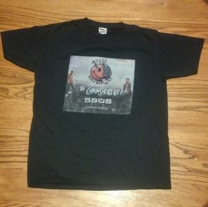 ⛓️ 🚬 Chainsmokers Band Concert Tour Shirt 🌎 World War Joy ☺️ Small 5SOS Lennon